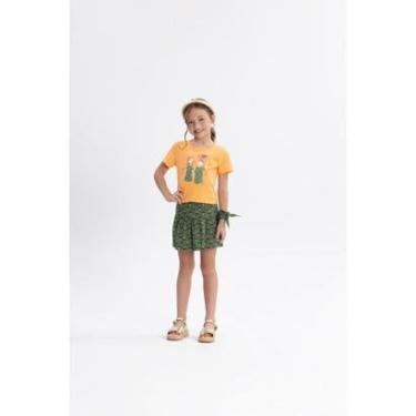 Imagem de Conjunto Menina Blusa e Short-Saia Alakazoo Ref. 19377-Feminino