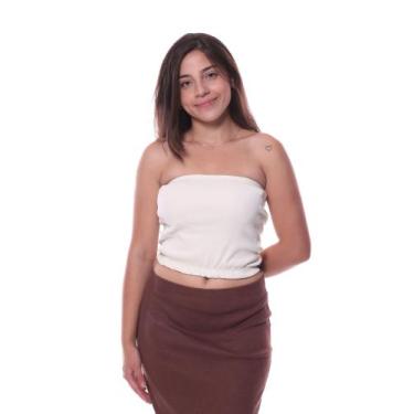 Imagem de Top Bali Hai Corset Canelado Basic, Off white, g