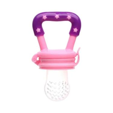 Imagem de Mordedor De Silicone Para Bebês, Mamãe E Anjo, Alimentador De Frutas E