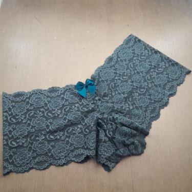 Imagem de Caleçon Renda Plus Size - Ternura Íntima, Verde escuro, 50