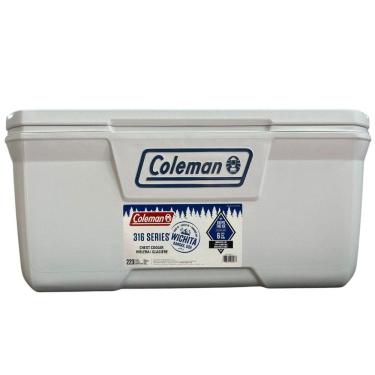 Imagem de Caixa Térmica Cooler 150 Qt 142 Lt Marine Branca Coleman