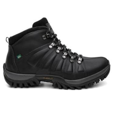 Imagem de Bota Masculina Taurus Modelo Outdoor para Trilhas e Terrenos Difíceis Feita em Couro Legítimo-Masculino