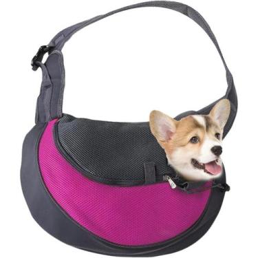 Imagem de Bolsa Canguru Pet Transporte Gato Cachorro Bichos Animais Estimaçao Co