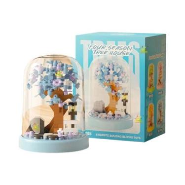 Imagem de Mini Casa Na Árvore Infantil: Brinquedo De Blocos De Montar, Caixa De 