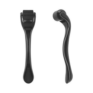 Imagem de Derma Roller Para Rosto E Corpo Com 540 Agulhas De 0,2mm, 0,25mm E 0,3