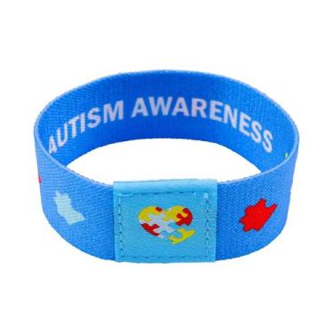 Imagem de Pulseira Quebra-Cabeça De Conscientização Sobre Autismo Para Mulheres,
