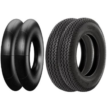 Imagem de Kit 2 Pneu Agrícola 590-14 4l Tt Panda Maggion + Camaras