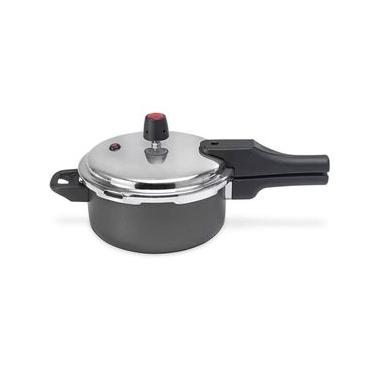 Imagem de Panela de Pressão 3 Litros Multiflon Quartzo Versátil em Alumínio e Antiaderente Ultra 7 - Preta