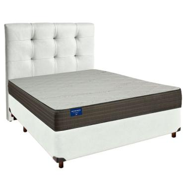 Imagem de Cama Box + Colchão Casal D33 Orthotech Inducol + Cabeceira Estofada