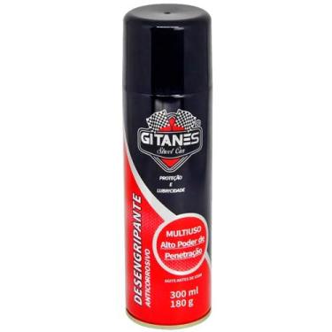Imagem de Desengripante Spray Lata Anticorrosivo Lubrificante - 300ml - GITANES
