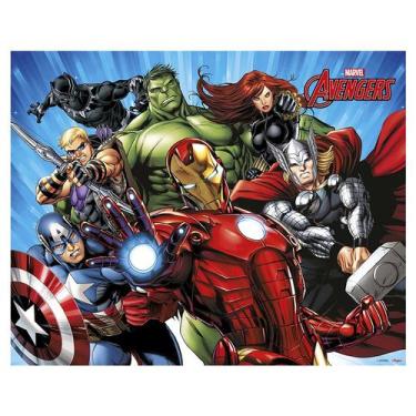 Imagem de Painel Plástico Decorativo - Festa Avengers Animated - 1 unidade - Reg