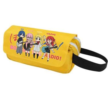Imagem de Bolsa de lápis Bocchis Rocks Gotohs Hitoris Anime Waterproof - yiweisa