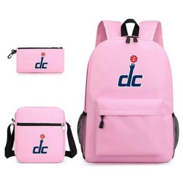 Imagem de Conjunto de mochilas escolares Washington Wizards Basketball Star, 3 u