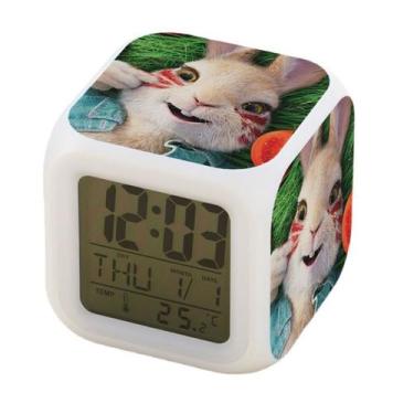 Imagem de Despertador Peters Rabbits Square LED digital com despertador - yiweis