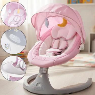 Imagem de Cadeira Premium de Descanso e Balanço de Ninar Vibratória Musical Auto