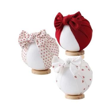 Imagem de Chapéus Turbante Indianos Com Estampa Floral Para Bebês Meninos E Meni