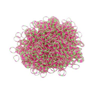 Imagem de Brincos De Elástico Bicolor Para Meninas, Brinquedo DIY Para Fazer Joi