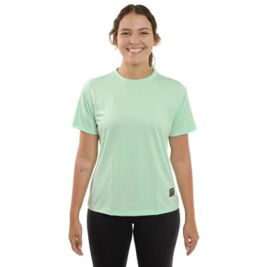 Imagem de Blusa Academia Feminina Babylook Esportiva Proteção Uv 50+-Feminino