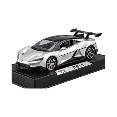 Imagem de Carrinho De Brinquedo SUV Diecast Escala 1:24 Com Luz E Som, Fricção, 