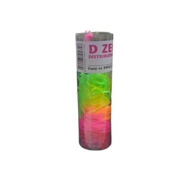Imagem de D zen elastico cabelo tubo c/100 colorido