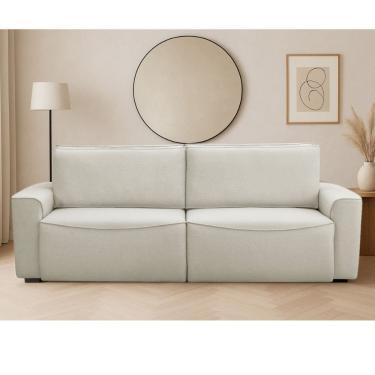 Imagem de Sofa 4 Lugares Retratil Reclinavel 250cm Veludo Nobile Ferguile