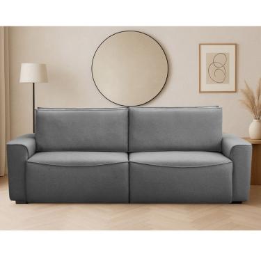 Imagem de Sofa 4 Lugares Retratil Reclinavel 280cm Veludo Nobile Ferguile