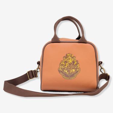 Imagem de Bolsa Térmica Harry Potter Hogwarts Sintético 20x21x14cm Azul para Uso Diário Unissex