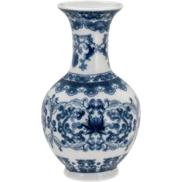 Imagem de Vaso 14x8x8cm Cerâmica Azul - NH