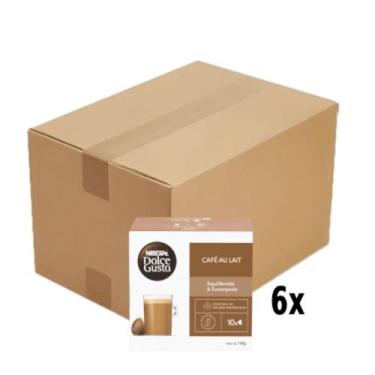 Imagem de Nescafé DOLCE GUSTO Au Lait 160g com 10 Cápsulas Caixa com 6 unidades