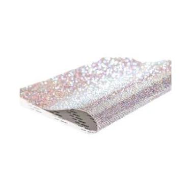 Imagem de Folha De Strass Autoadesiva Luxuosa Para Decoração DIY De Capas De Cel