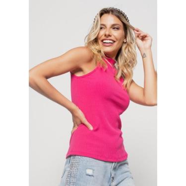 Imagem de Blusa Salvatore Cava Americana Canelada Feminina-Feminino