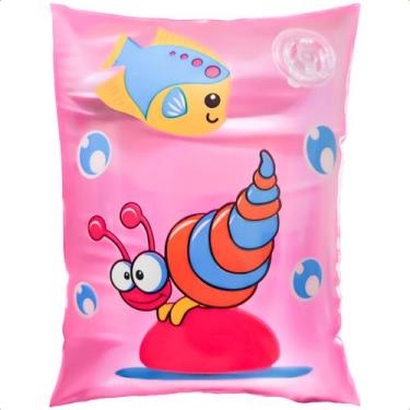 Imagem de Colete Boia Infantil Inflável Peixinho para Natação Piscina Praia Supo