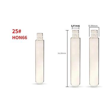 Imagem de Chave Canivete Virgem HON66 Para Accord City Odyssey 25  Controles Rem