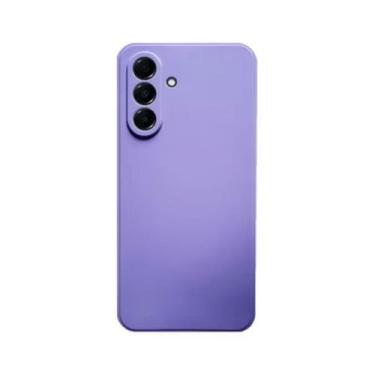 Imagem de Capa Capinha Anti Impacto Aveludada Colorida e Película Para Samsung G