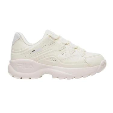 Imagem de Tenis Fila Evolux Feminino Creme/Branco, Tan, 36