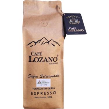 Imagem de Café Lozano Gourmet Espresso 500g. Cultivado em Solo Vulcânico 83 pont