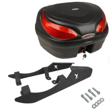 Imagem de Bagageiro Adv150 Scooter E Bau Bauleto 48 Litros Glider - Geral
