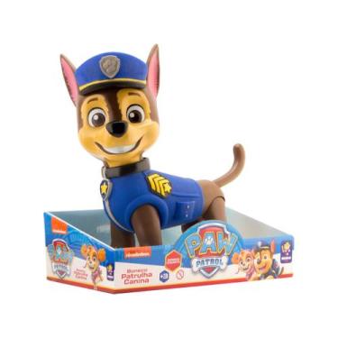 Imagem de Boneco Patrulha Canina Gigante Chase Mimo Toys - 41cm, Colorido, Patru