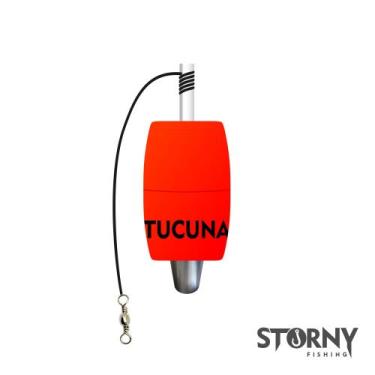Imagem de Boia para pesca Torpedo 17g Tucuna Storny Fishing Torpedinho, Vermelho