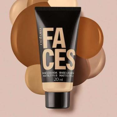 Imagem de Base Líquida Checkmatte Faces 20 ml - Maquiagem , 19 N