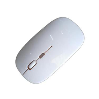 Imagem de Mouse wireless Blutooth 2,4g - Branco - Importado