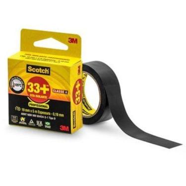 Imagem de Fita Isolante 3M Scotch 19mm  33+ - 20 Metros