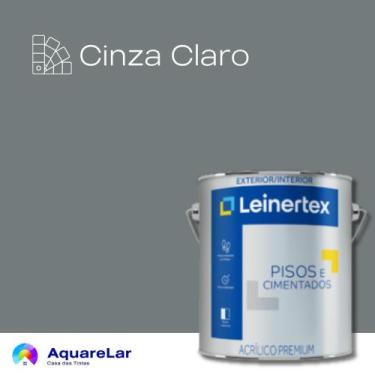 Imagem de Pisos e Cimentados Leinertex 3,6L, CINZA CLARO, 3,6L