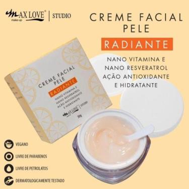 Imagem de Creme facial pele radiante - max love