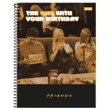 Imagem de Caderno Universitário 1x1 80 Fls C.D. Foroni - Friends 3