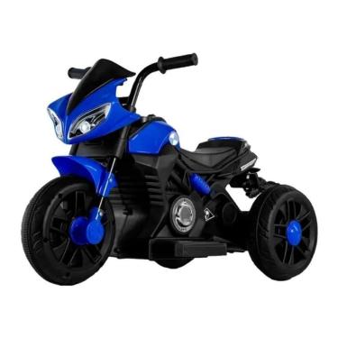 Imagem de Moto Elétrica Infantil 6V com Bateria Recarregável e Aceleração por Pedal para Crianças Unitoys