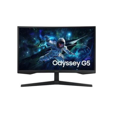 Imagem de Monitor Gamer Curvo Odyssey G5 27" QHD VA 165Hz 1ms Preto LS27CG552ELMZD Samsung