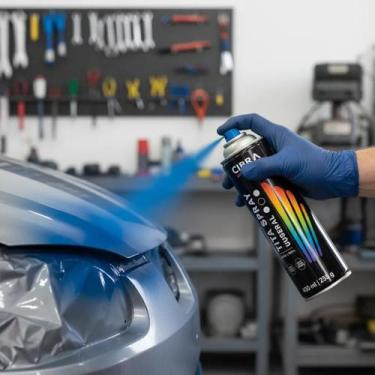 Imagem de Tinta Spray Uso Geral Azul Claro 400ml Cibra