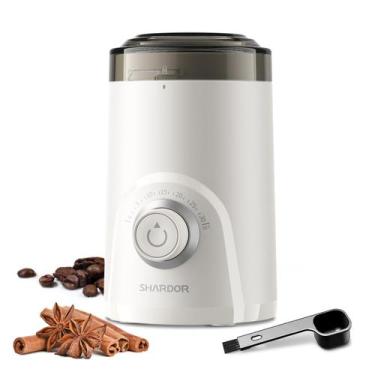 Imagem de Moedor de Café SHARDOR UL-CG0802-WT Silencioso e Ajustável