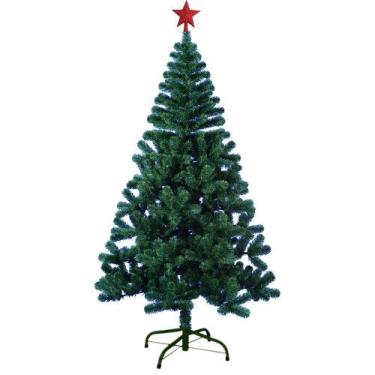 Imagem de Árvore De Natal Grande Verde 320 Galhos 1,50m Com Ponteira - Master